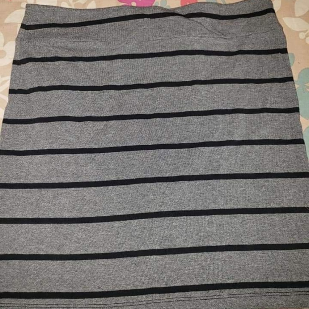 Strapless shirt or mini skirt